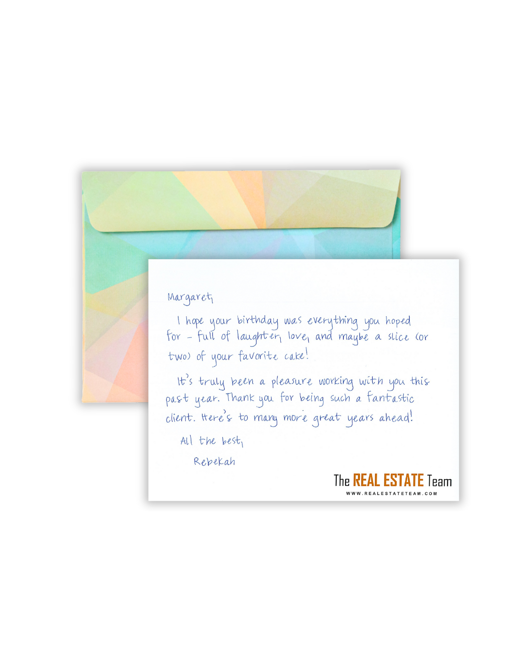 Single Greeting Letter
