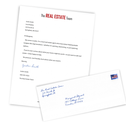 Classic Realtor Letter