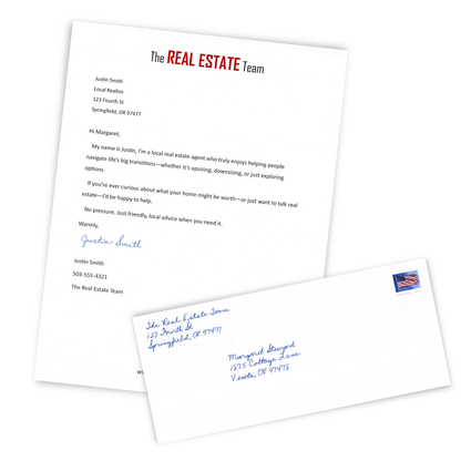 Classic Realtor Letter