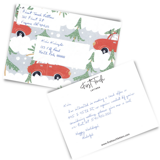 Holiday Handwritten Cards - LIMITED SUPPLY!