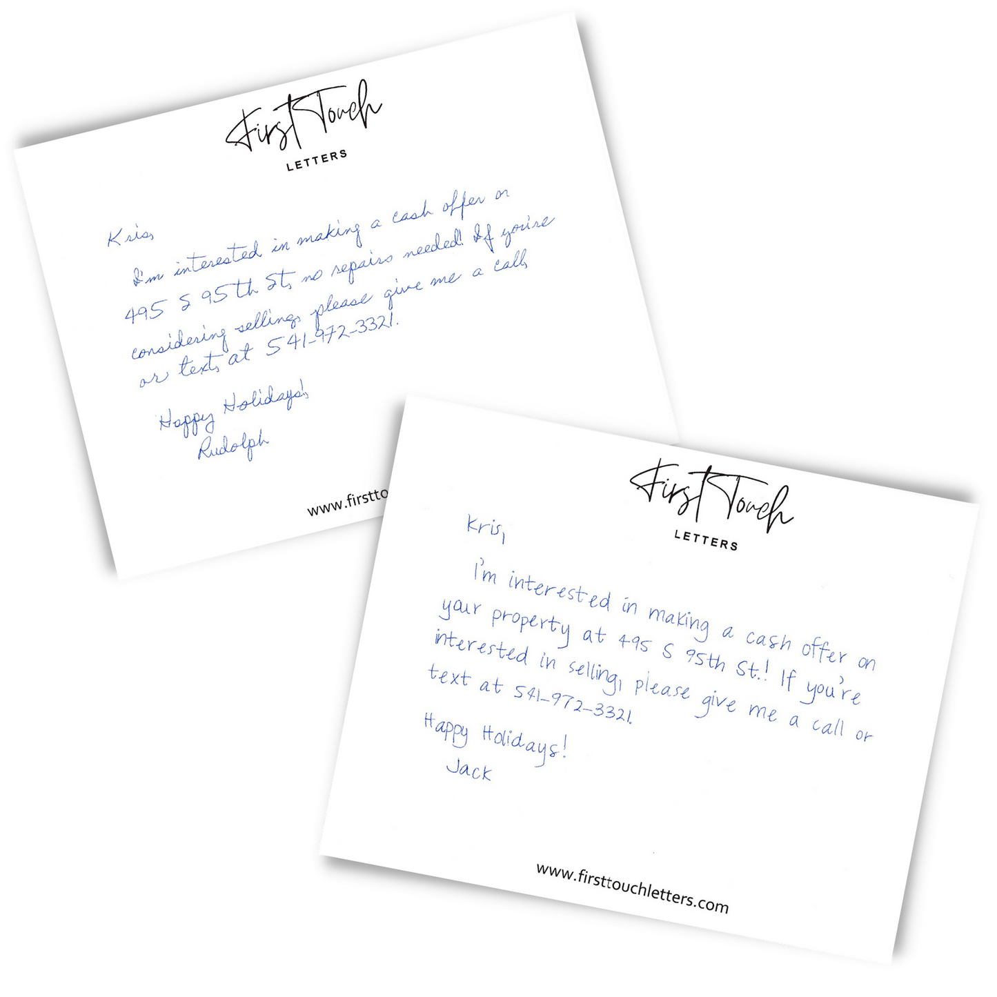 Holiday Personal Greeting Letters