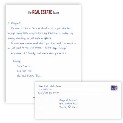 Classic Realtor Letter