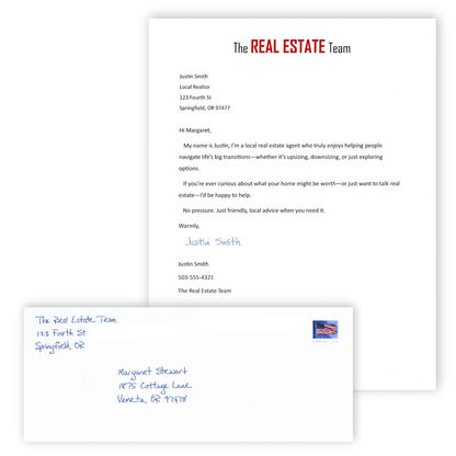 Classic Realtor Letter