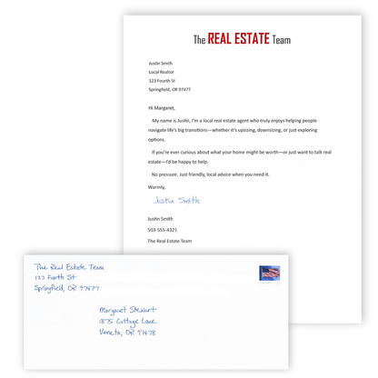 Classic Realtor Letter