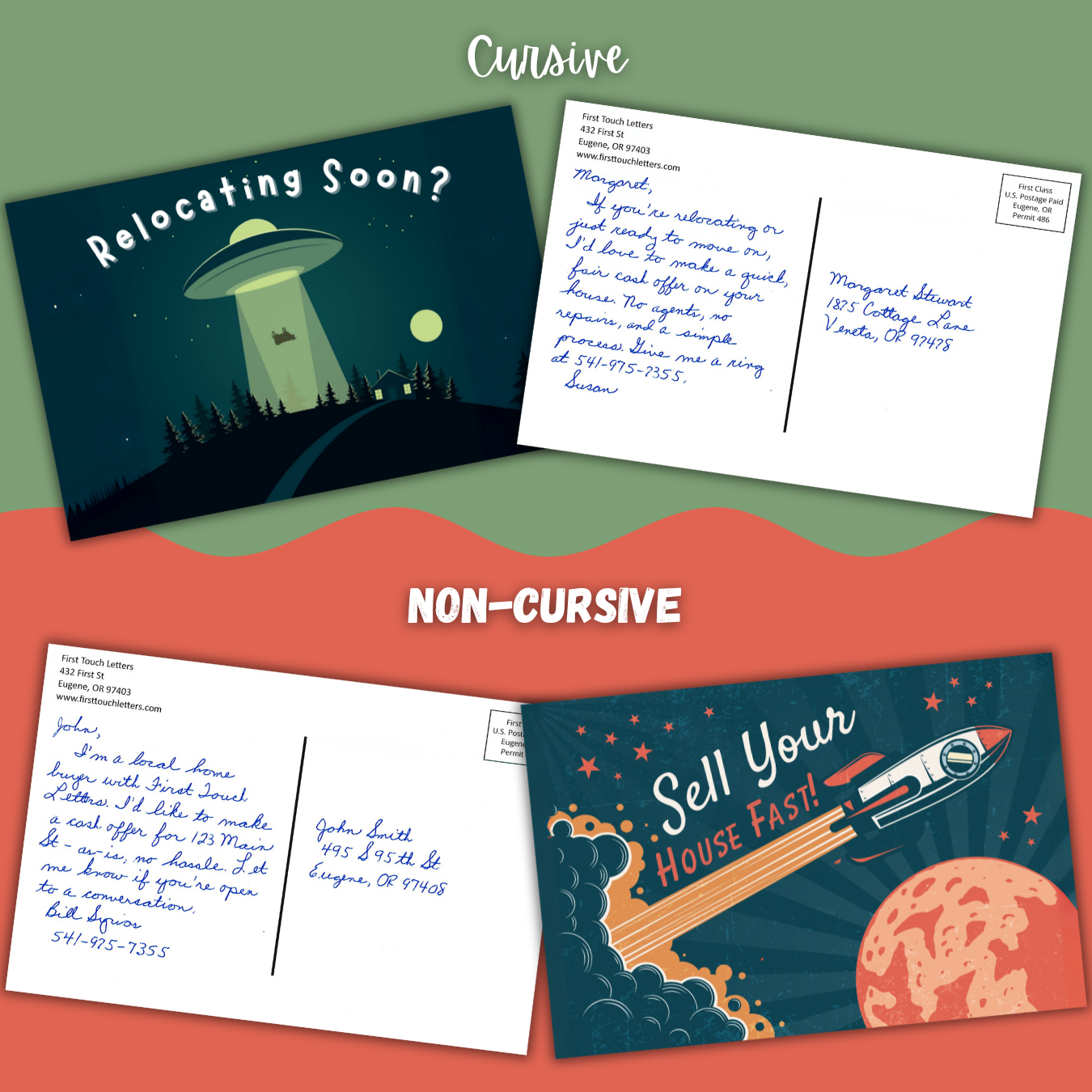 Cosmic Postcard Sequence