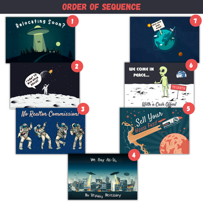 Cosmic Postcard Sequence