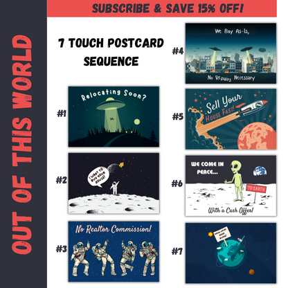 Cosmic Postcard Sequence