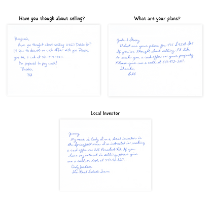 Personal Greeting Letters