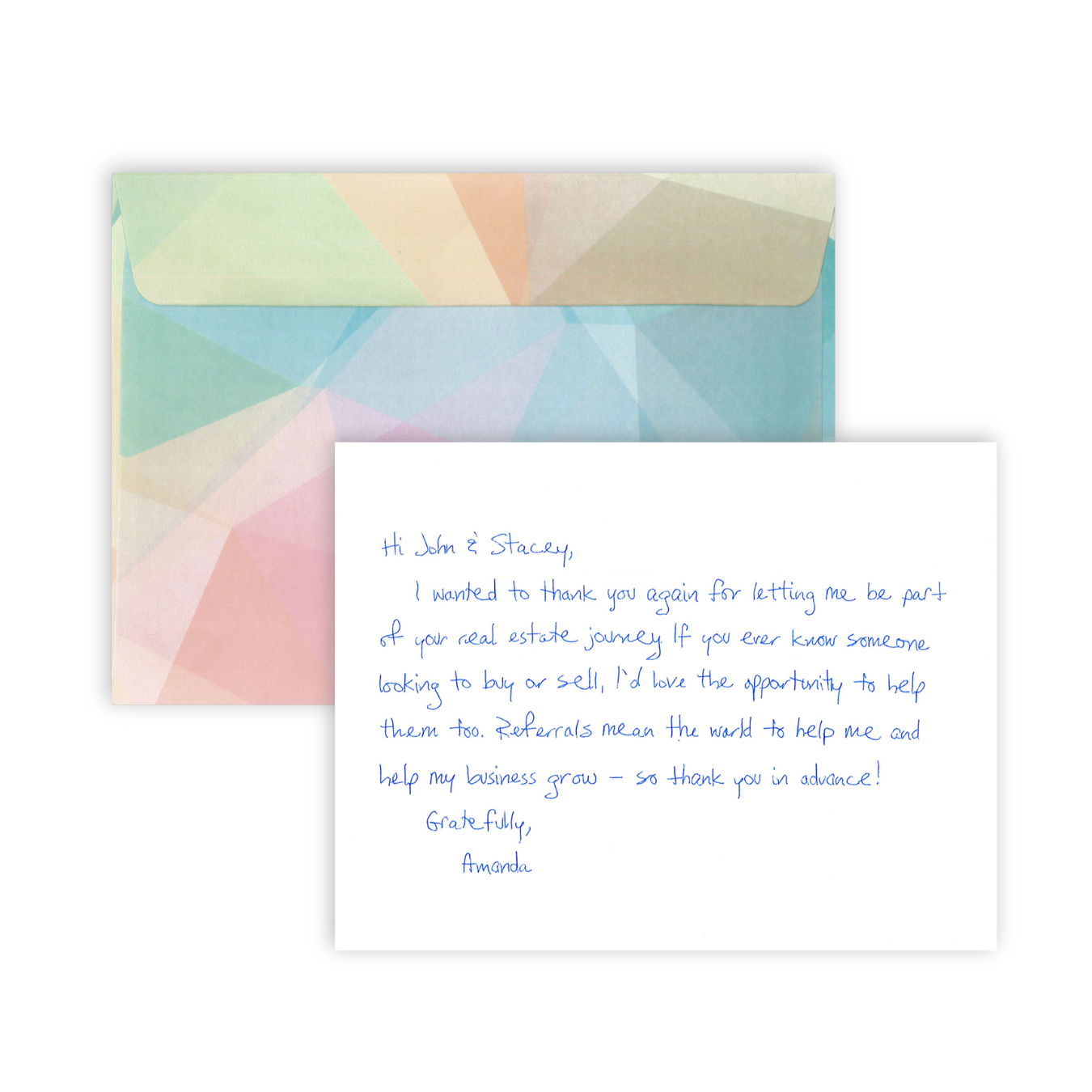 Single Greeting Letter