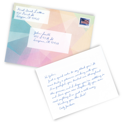 Single Greeting Letter