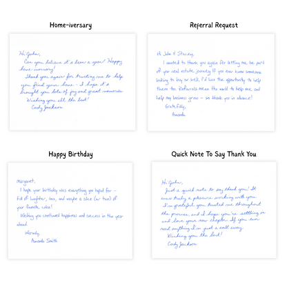 Single Greeting Letter